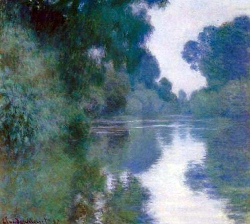 Branch of the Seine near Giverny,, Claude Monet